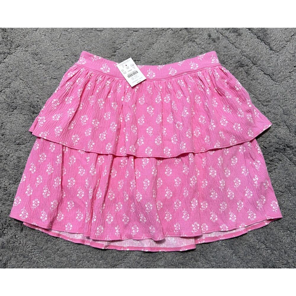NWT J Crew Crewcuts Girl's Skort Summer/Spring - Cotton Blend - Pink Sz 12